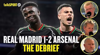 "NOTHING TO FEAR!" talkSPORT Review Arsenal KNOCKING Real Madrid OUT Of The UCL! | The Debrief
