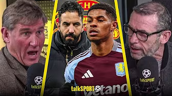 "Everyone With Half A Brain Knew..." Simon Jordan & Martin Keown ARGUE On Rashford's United Future! background