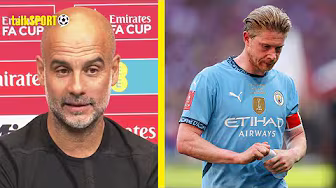 "We Could Not Score..." Pep Guardiola REACTS To Losing The FA Cup Final To Crystal Palace! background