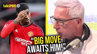 "STOP SULKING..." Alan Pardew INSISTS Rashford is a UNIQUE player that needs to fix his ATTITUDE! background