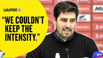 "A Game With Two Very Different Halves!" Andoni Iraola Reflects On Quarter Finals FA Cup Performance background
