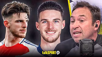 "NEEDS MORE GOALS!" Jason Cundy Believes Arsenal's Declan Rice Will Be A Future England Captain! background