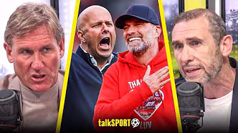 "This Is KLOPP'S TEAM!" Simon Jordan & Martin Keown's TENSE DEBATE Over Liverpool's League Title! background