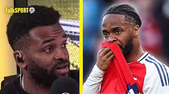 "He's Got NO CONFIDENCE!" Darren Bent Explains Why Raheem Sterling Has FAILED At Arsenal! background