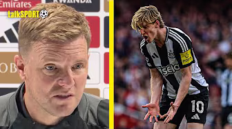 Eddie Howe REACTS to Newcastle United LOSING 1-0 away to Arsenal in the Premier League!
