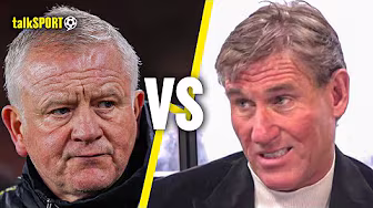 "You Can't Score Goals!" Simon Jordan HITS BACK At Sheffield United's Chris Wilder After Ref DIG! background