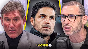 "Best Of A Bad Bunch!" Simon Jordan & Martin Keown DISAGREE On Arsenal's Title Race With Liverpool! background