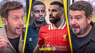 "They'll STILL Go For Isak!" Alex Crook On Salah's New Liverpool Contract And Van Dijk's Future! background
