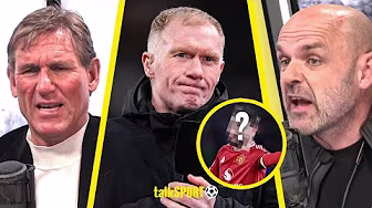 "TOO FRAGILE!" Simon Jordan DEFENDS Paul Scholes After MYSTERY Man Utd Star Tried To CONFRONT Him! background