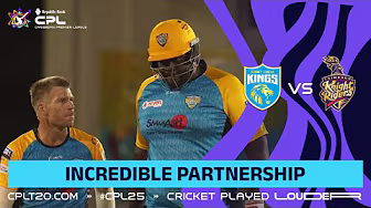 Rahkeem Cornwall and David Warner's HUGE Partnership! backdrop