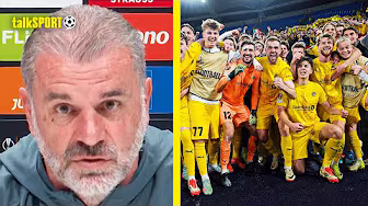 "IT DOESN'T MATTER!" Ange Postecoglou RUBBISHES Claims That Bodø/Glimt Will Be EASY For Spurs! backdrop