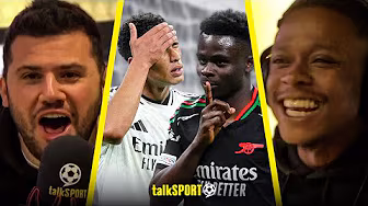 "Absolute Perfection!" LIVE REACTION As Arsenal BEAT Real Madrid To Reach The UCL SEMI FINAL! background