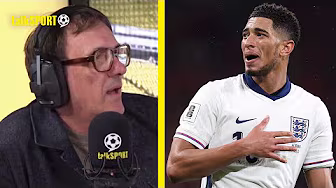 "They're Going To Beat Latvia!" Tony Cascarino CLAIMS Tuchel Can Afford To Drop Jude Bellingham! background
