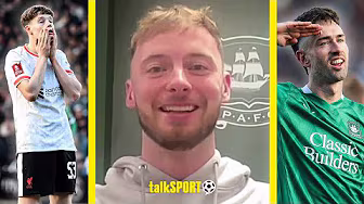 Plymouth Argyle's Conor Hazard SHOCKED By Liverpool's Performance In 1-0 FA Cup Upset! backdrop