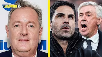 "Roof Is Going To COME OFF!" Piers Morgan Believes Arsenal Can BEAT Real Madrid In The UCL! background
