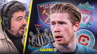 "EXCITING Projects!" Alex Crook & Scott Minto DISCUSS Possible Destinations For Kevin De Bruyne! background
