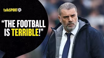 "ANGE OUT!" Spurs Fans INSIST the club should GET RID of Ange Postecoglou despite trophy success! background