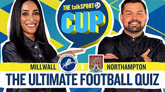 🤔 Preston ➡️ Everton ➡️ Man Utd ? The talkSPORT Cup Ep 8 - Millwall vs Northampton Town backdrop