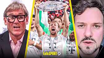 "Another German Championship NEXT YEAR!" German Football Broadcaster On Harry Kane's Future! background