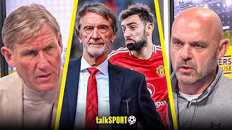 "NOT SHORT OF CASH!" Simon Jordan & Danny Murphy DEBATE Man United's finances after Fernandes saga! background