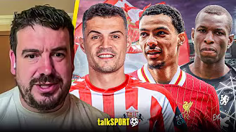 "A REAL STATEMENT!" Alex Crook REVEALS LATEST on Xhaka to Sunderland, Ekitike to Liverpool & MORE! background