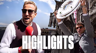 Kane singt und Müller bedankt sich ❤️🤍 Die Highlights der Meisterfeier 2025