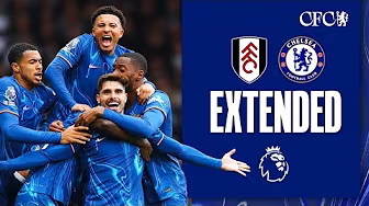 Fulham 1-2 Chelsea | HIGHLIGHTS - Extended | Premier League 2024/25 background