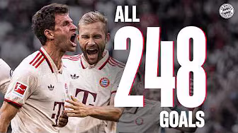 From youth to legend - All Thomas Müller goals for FC Bayern background