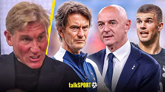 "HE'S NOT PLAYING LEVY!" Simon Jordan QUESTIONS how Thomas Frank's success is measured at Spurs! backdrop