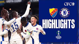 Djurgården 1-4 Chelsea | HIGHLIGHTS | UEFA Europa Conference League 24/25 background