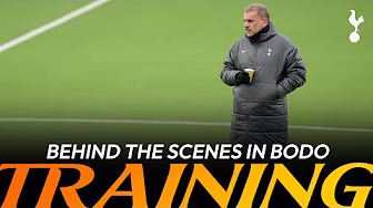 Travel behind the scenes with Tottenham Hotspur to train in the Arctic Circle! background