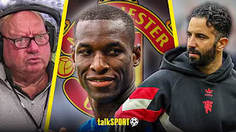 "CAN'T FINISH!" Nicolas Jackson to Man United is a BAD MOVE, insists Alan Brazil | Transfer Tinder background