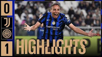 ULTIMA PARTITA, MASSIMO RISULTATO 💥 | JUVENTUS 0-1 INTER | HIGHLIGHTS WOMEN 2024/25 ⚽⚫🔵