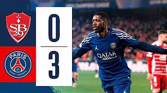 #UCL résumé - Le PSG s’impose avec 3 buts à Brest - Ousmane Dembélé en FEU s’offre un DOUBLÉ ! 🔥⚽️