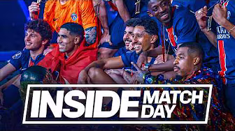 CHAMPIONS ! “On profite, avec les supporters” - L’Inside de la der’ au Parc ❤️💙 background