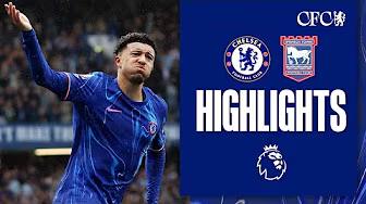 Chelsea 2-2 Ipswich Town | HIGHLIGHTS | Premier League 2024/25 background