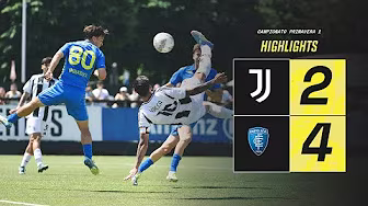 HIGHLIGHTS Primavera 1 | Juventus 2-4 Empoli | Matchday 38 background