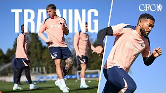 London derby week TRAINING☀️ | Chelsea Training | CFC 24/25 background