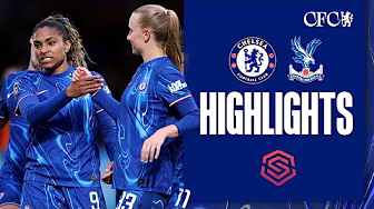 Chelsea Women 4-0 Crystal Palace Women | HIGHLIGHTS & MATCH REACTION | WSL 2024/25 backdrop