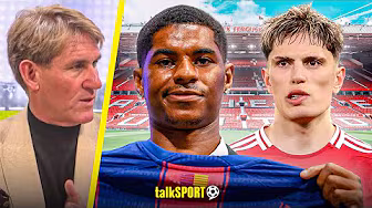 Simon Jordan PRAISES Marcus Rashford's "REMARKABLE" Barcelona transfer & REACTS to Garnacho comment!