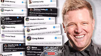 Eddie Howe answers the internet’s most asked questions…👀 | Eddie Howe Fan Q&A background