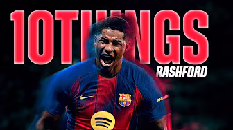 🔥10 THINGS YOU NEED TO KNOW ABOUT MARCUS RASHFORD🔥| FC Barcelona 🔵🔴 background