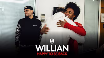 Willian back at Fulham! 🇧🇷 | Andreas Interviews Willian background