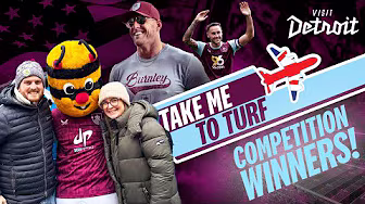 Burnley Competition Winners Visit Detroit! 🇺🇸🏀| Take Me To Turf