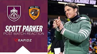Parker Delighted With Dominant Display At Turf Moor | REACTION | Burnley 2 - 0 Hull City background