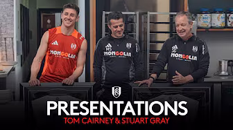 Emotional speeches 🥲 | Tom Cairney and Stuart Gray's shirt presentations