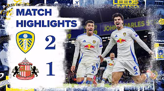 Highlights | Leeds United 2-1 Sunderland | LAST MINUTE STRUIJK WINNER! background