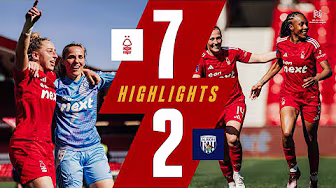 FOREST CROWNED LEAGUE CHAMPIONS! 🏆 | Forest Women 7-2 West Brom | Highlights background