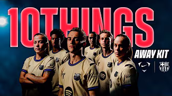 🔥10 THINGS YOU NEED TO KNOW ABOUT OUR NEW AWAY KIT | FC BARCELONA x NIKE 🐍 background