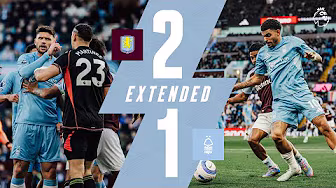 Aston Villa 2-1 Forest | Extended Highlights | Premier League background